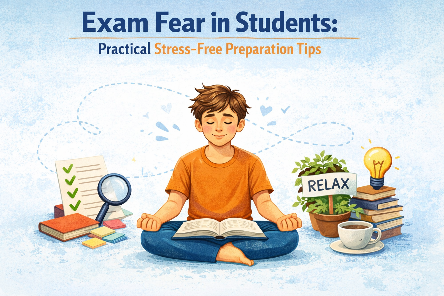 Exam Fear in Students: Practical Stress-Free Preparation Tips